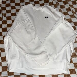 Under Armour Ivory Crewneck Sweatshirt